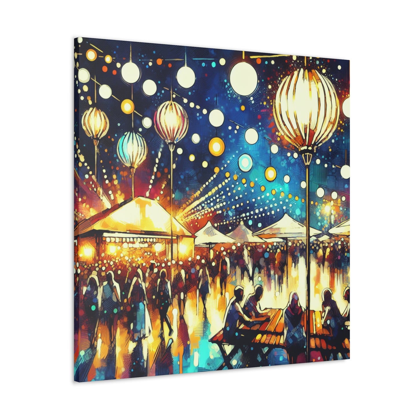 "Celebration of City" - Canvas