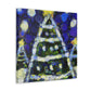 "Christmas Tree Glorified" - Canvas