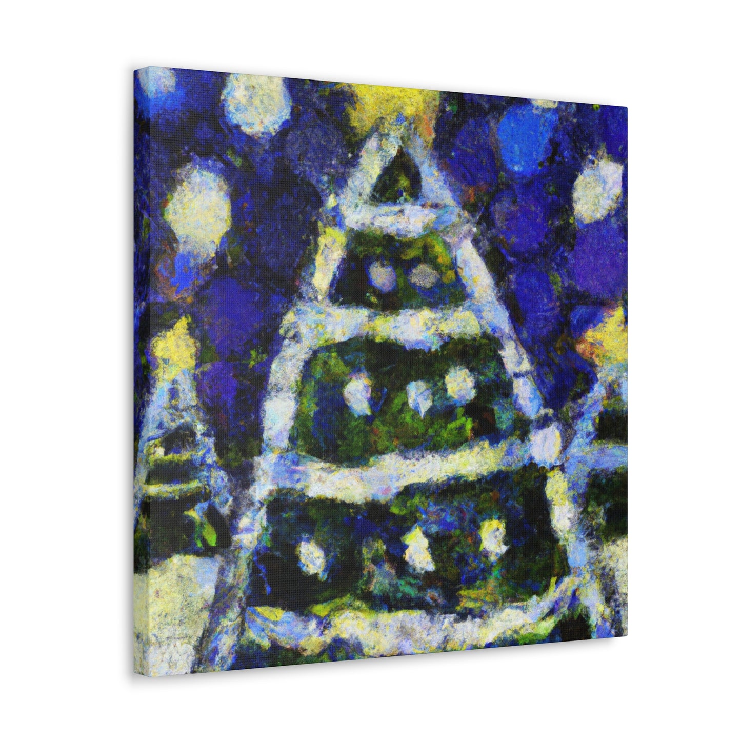 "Christmas Tree Glorified" - Canvas