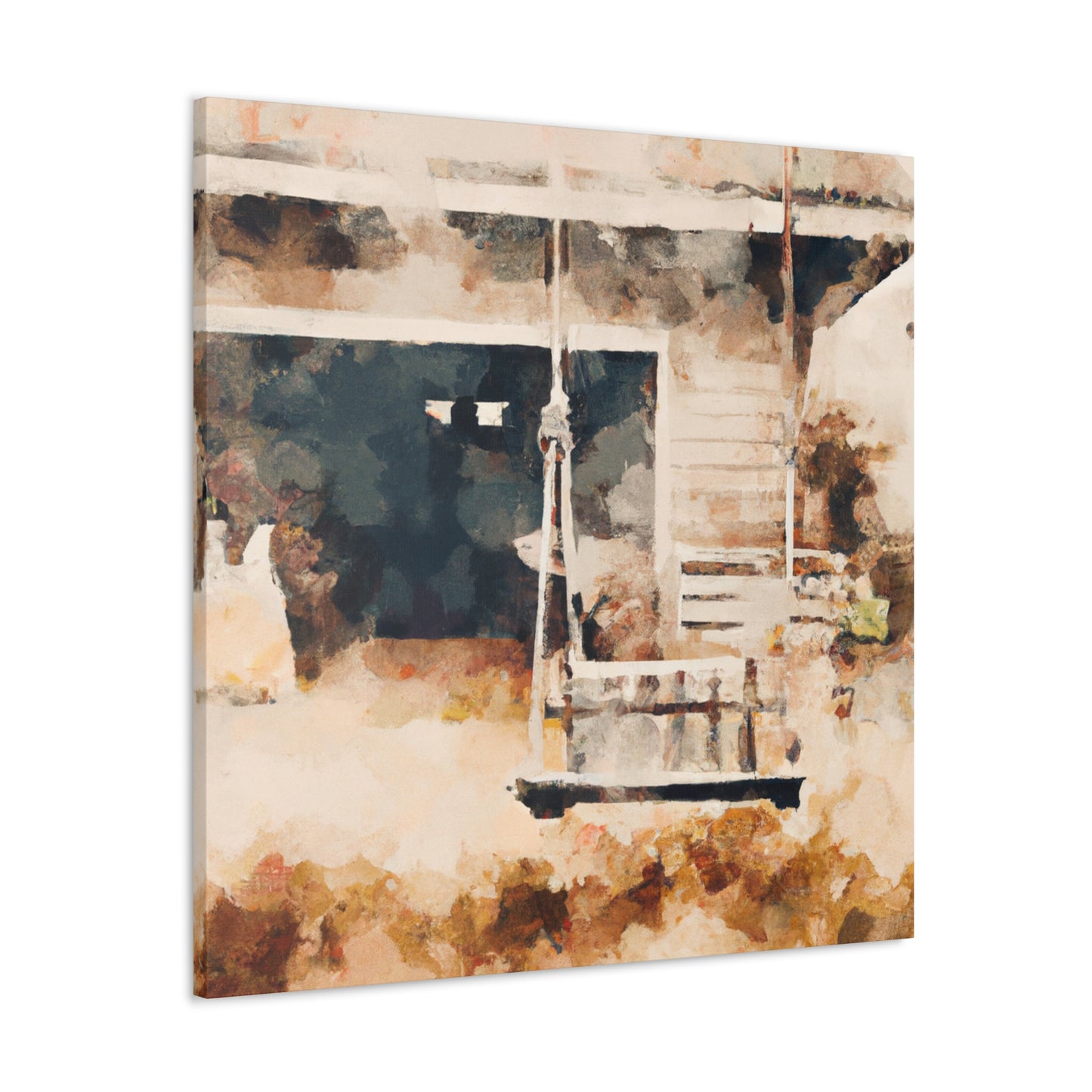 Porch Swing Reflection - Canvas