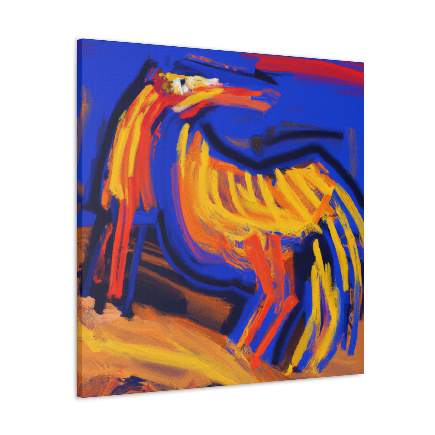 Roadrunner in Motion - Canvas