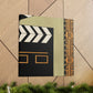 Starry Movie Clapboard - Canvas