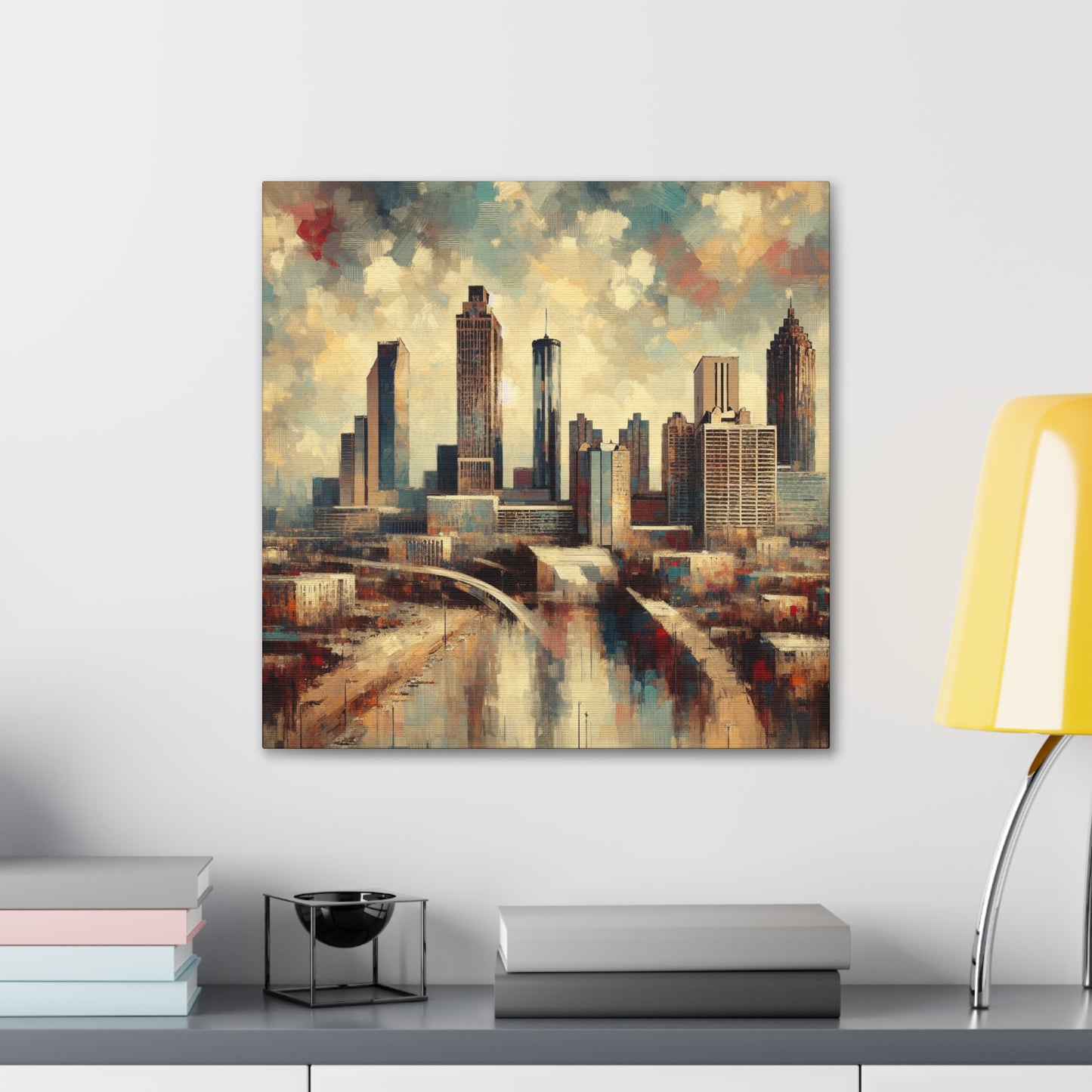 "Urban Symphony Unleashed" - Canvas