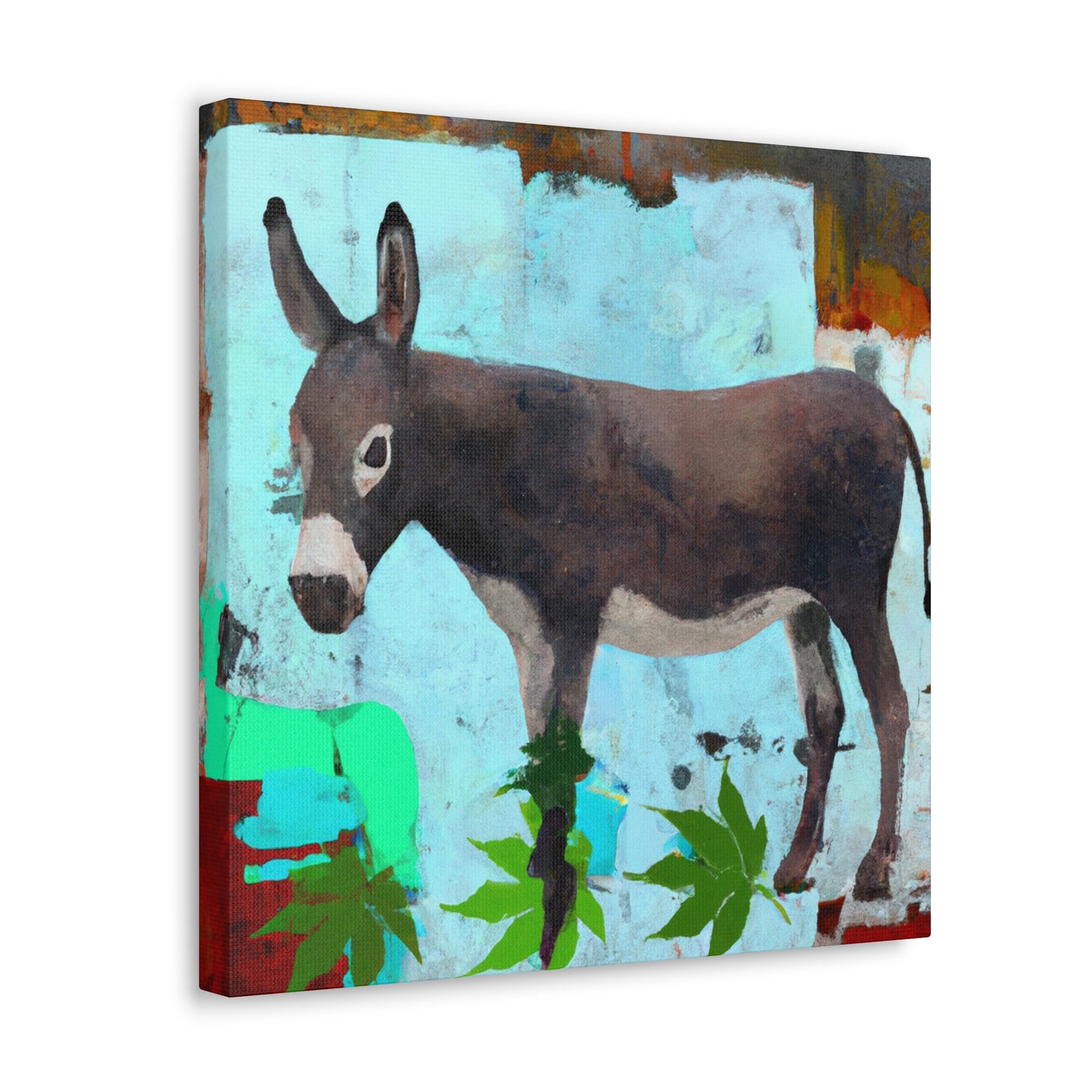 Ode to Donkey Art - Canvas