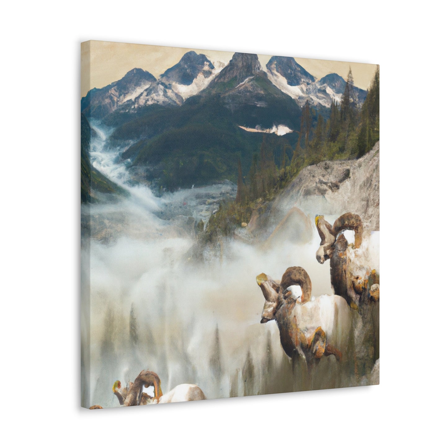 Big Horn Dreamscape. - Canvas