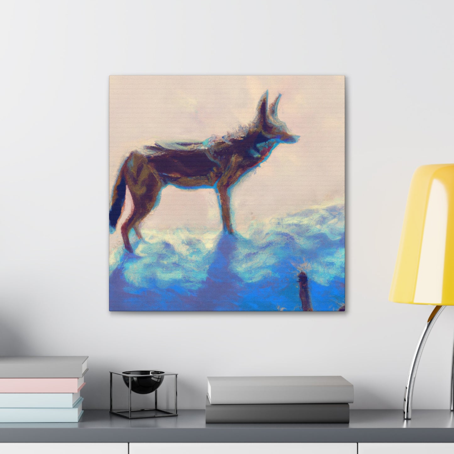 "Coyote's Magical Realm" - Canvas