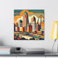 City of River Lights - Canvas