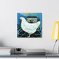 "Chicken in Art Deco" - Canvas