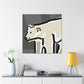 Polar Bear Reflection visual - Canvas