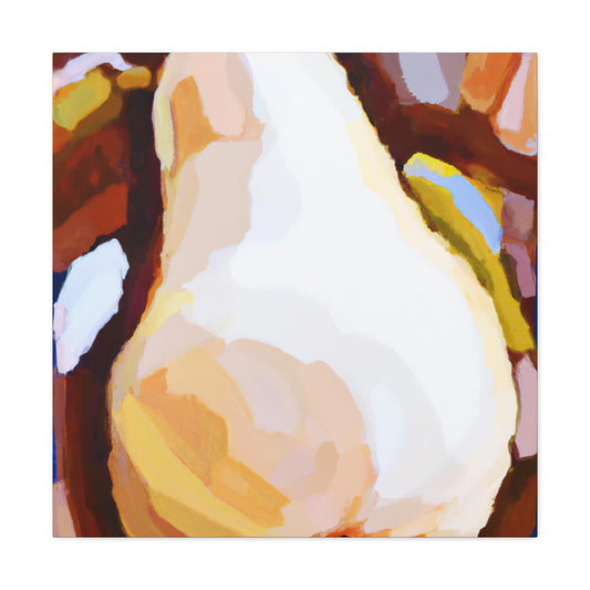 "Pear in Impressionism" - Canvas