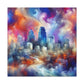 "Urban Symphony Unveiled" - Canvas