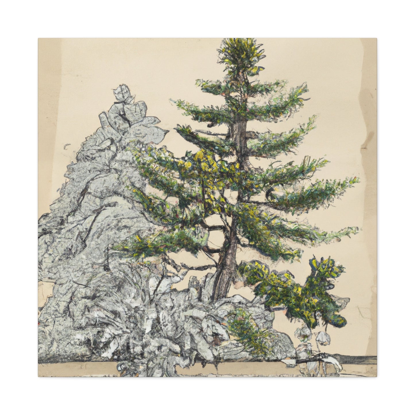 "Pine Tree Immortality" - Canvas