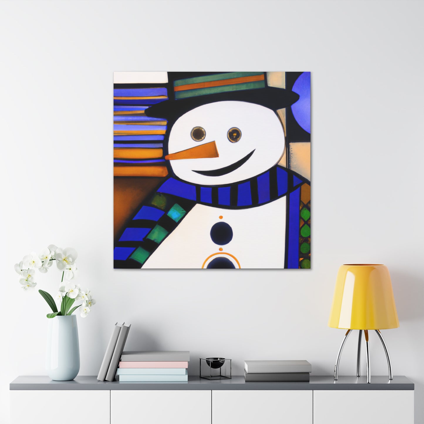 "Frosty Deco Frosting" - Canvas