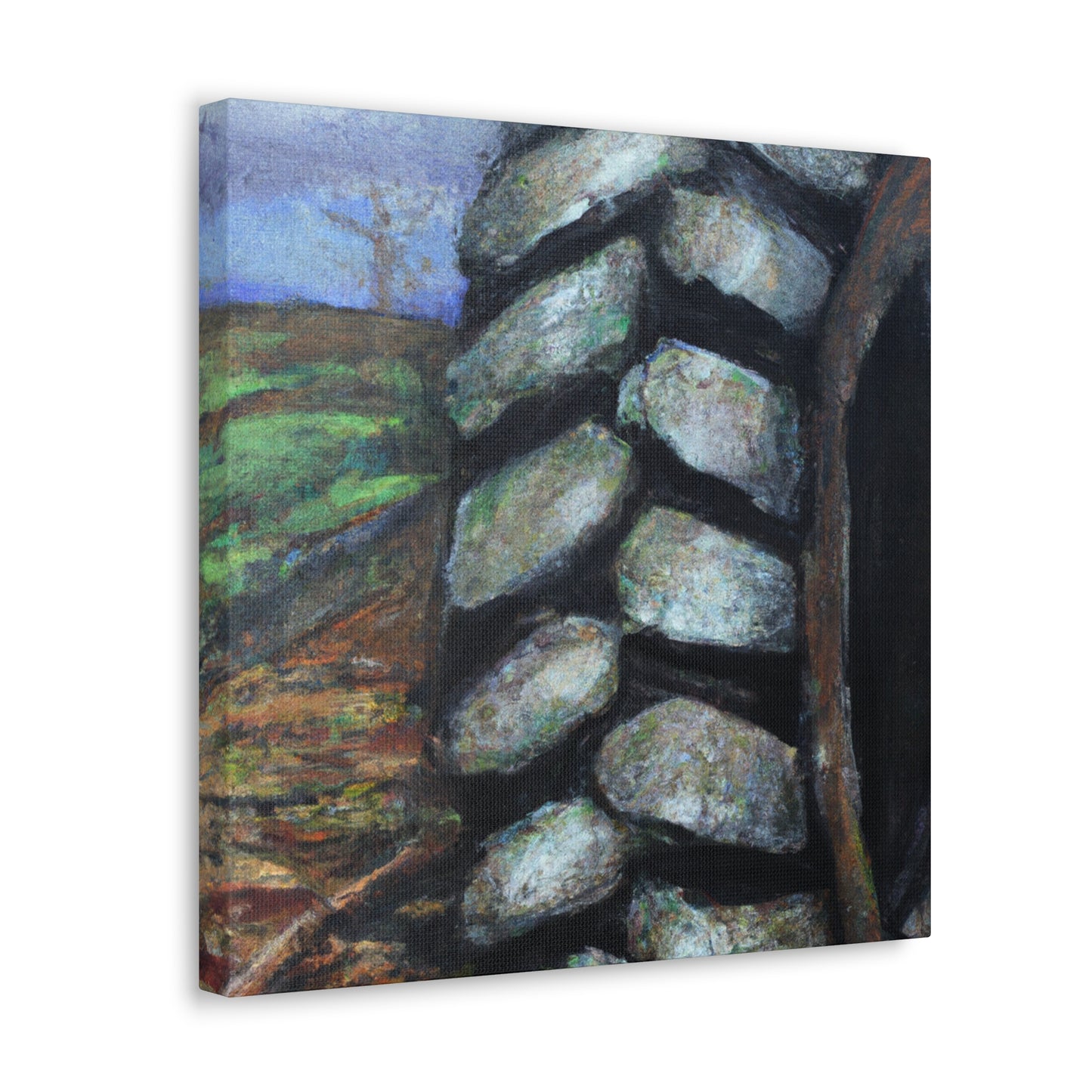 Tire of the Tractor - Canvas