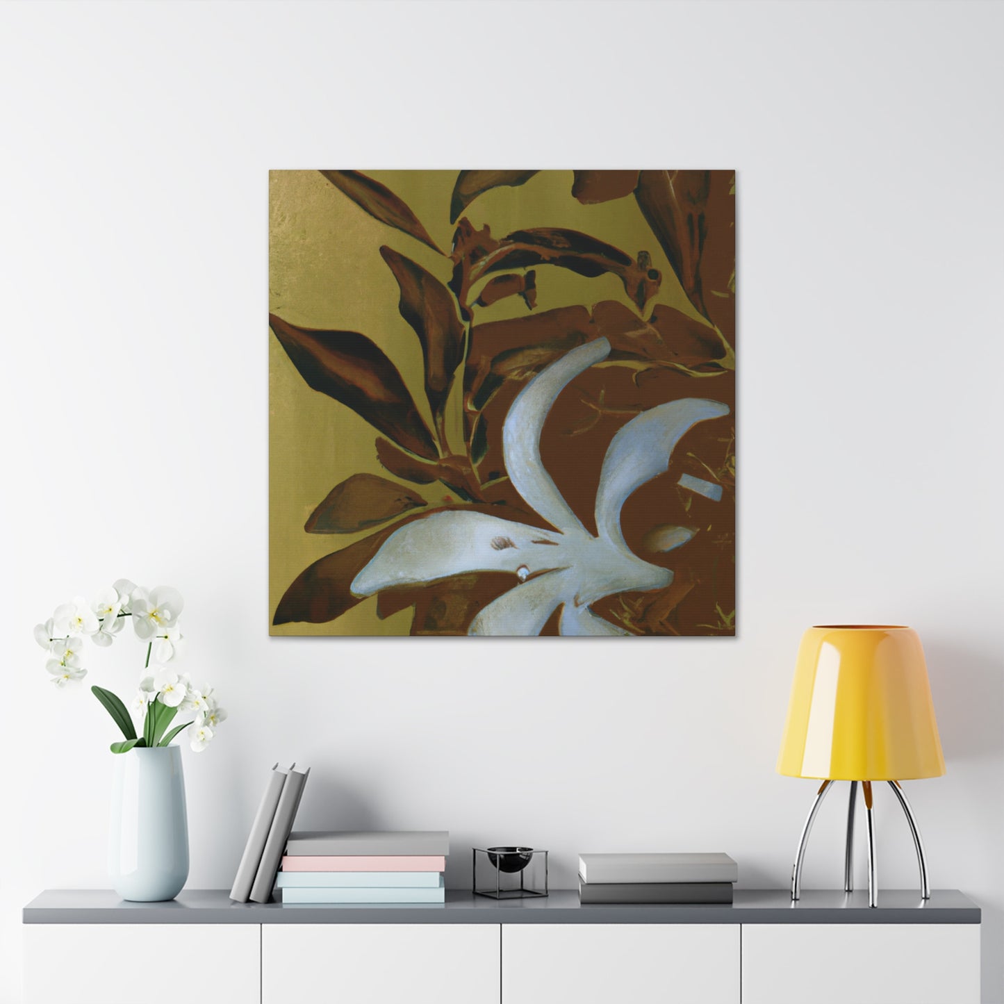 "Lily in Renaissance Splendor" - Canvas