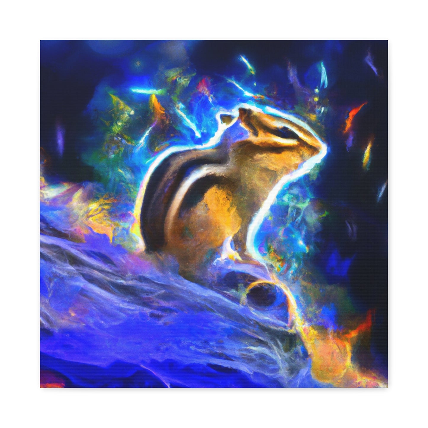 Chipmunk in Abstraction - Canvas