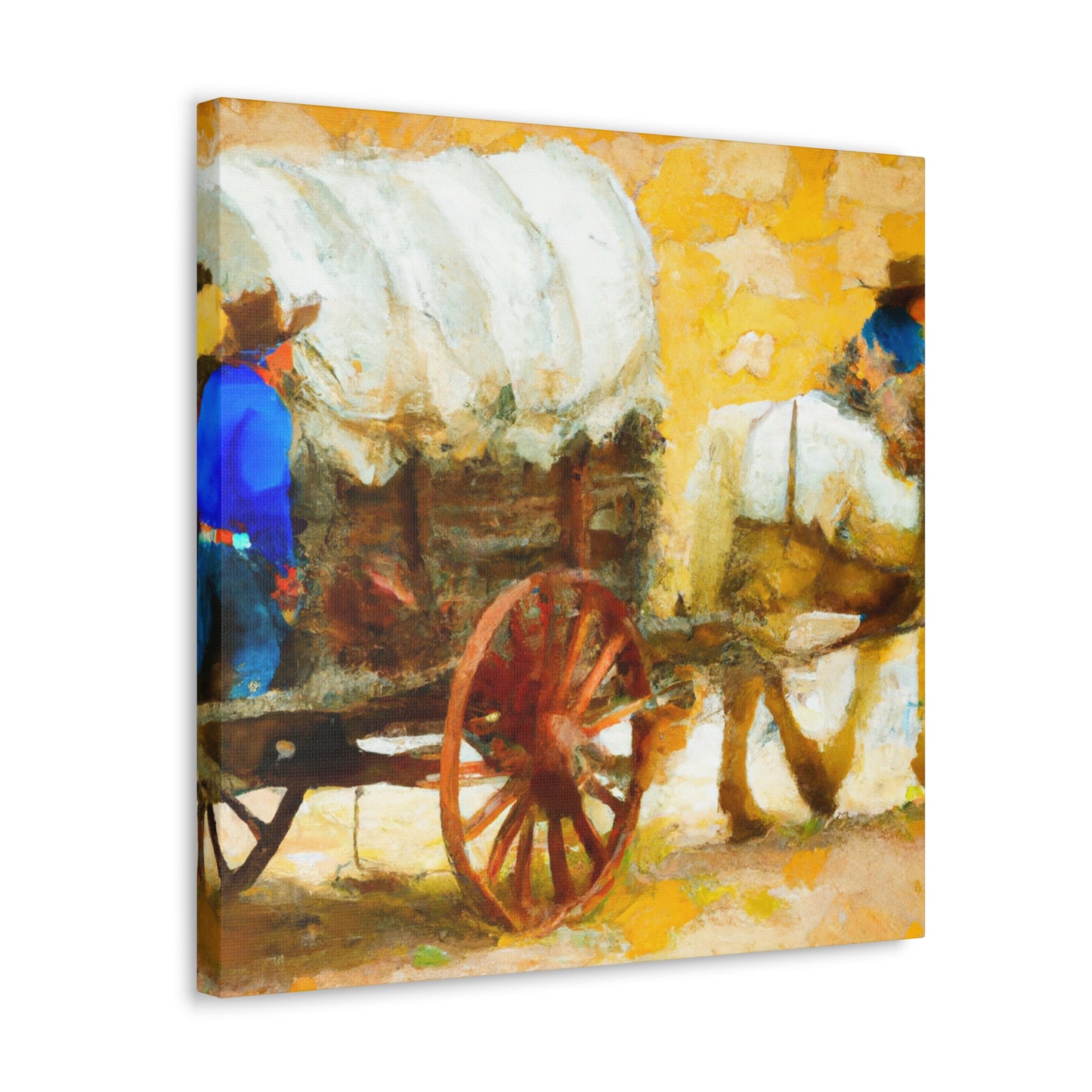 Chuck Wagon Reflections - Canvas