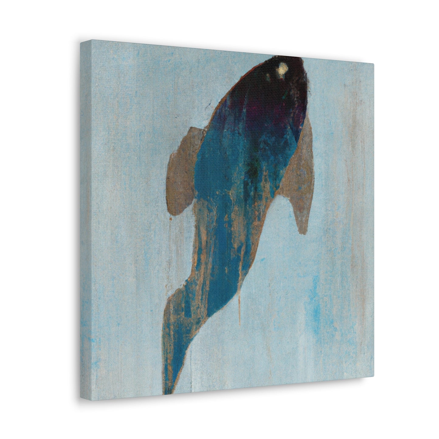 "Fish in Abstract Thought" - Canvas