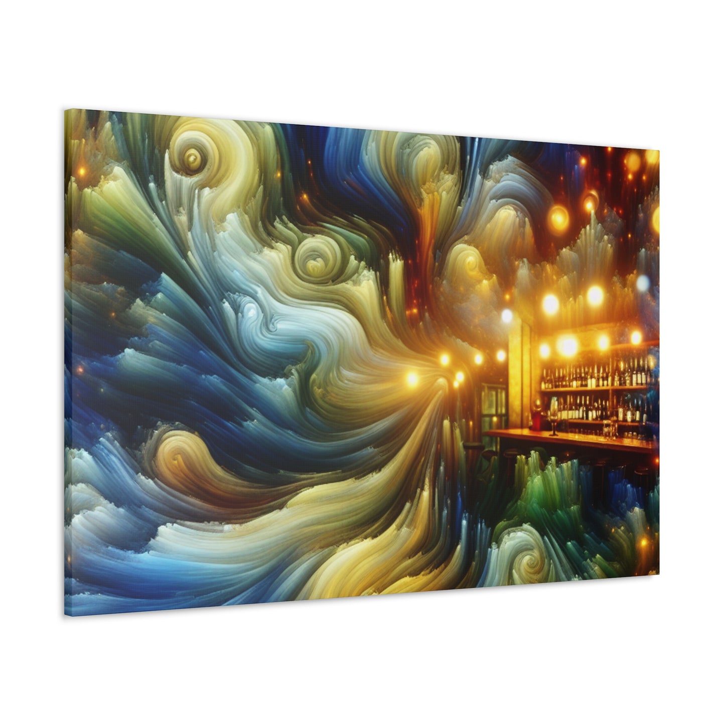 Intoxicated Nightfall Euphoria - Canvas