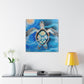 "Sea Turtle Majesty Reigns" - Canvas