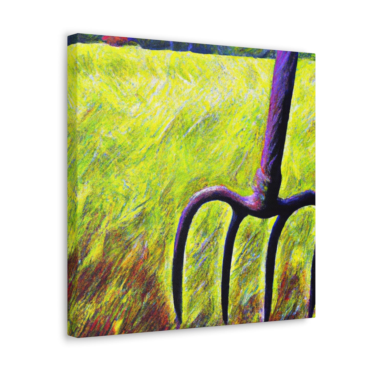 Pitchfork in Impressionism - Canvas