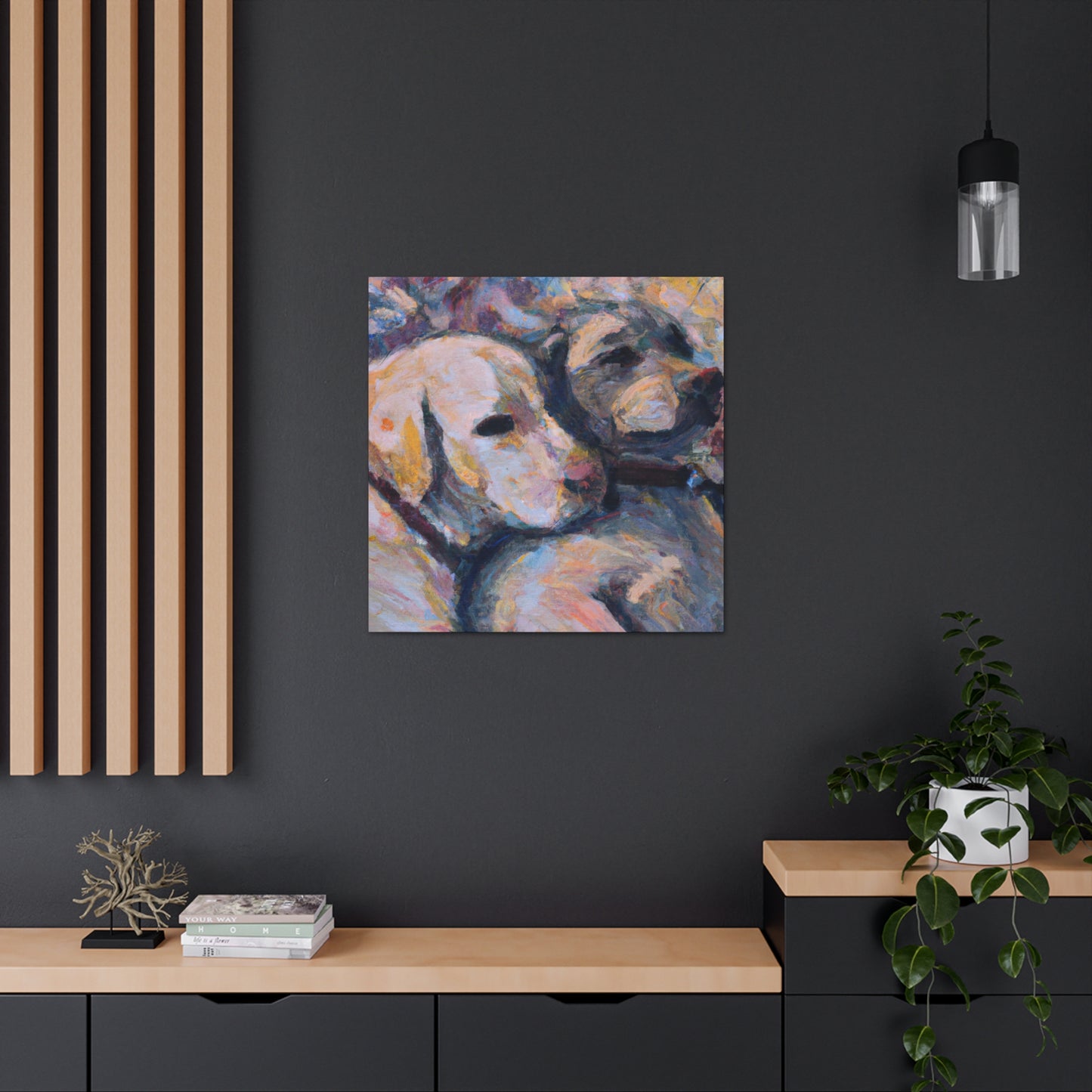 "Labrador in Daylight Hour" - Canvas