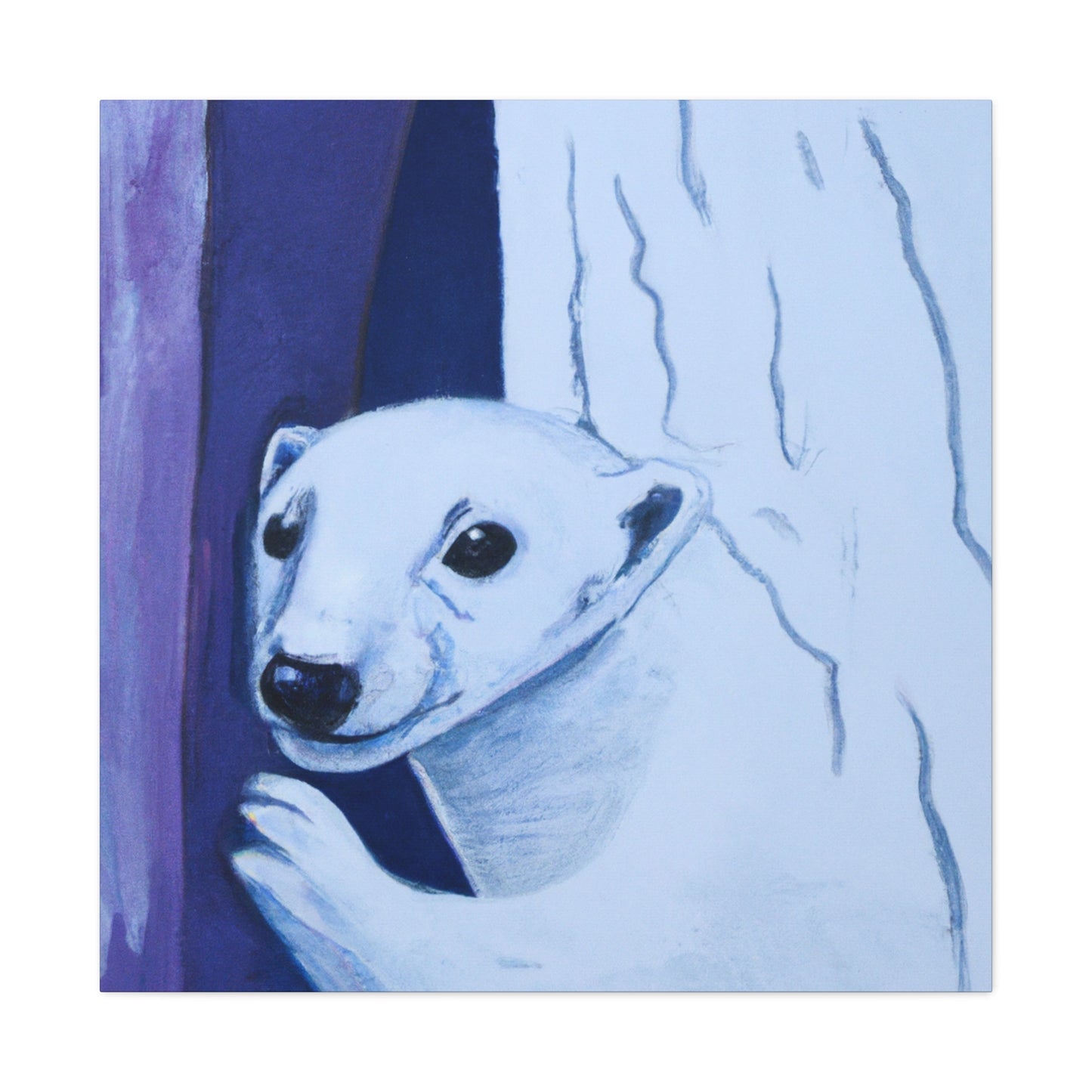 Ermine of the Streets - Canvas