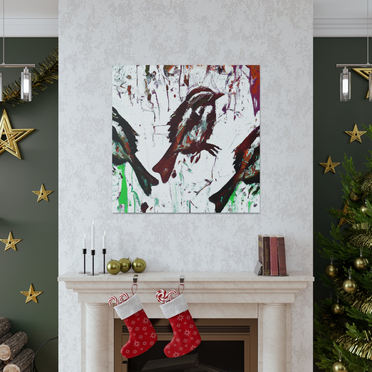 "Song Sparrow Serenade" - Canvas