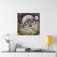 "Santa in Art Nouveau" - Canvas