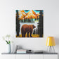 Beneath the Brown Bear - Canvas