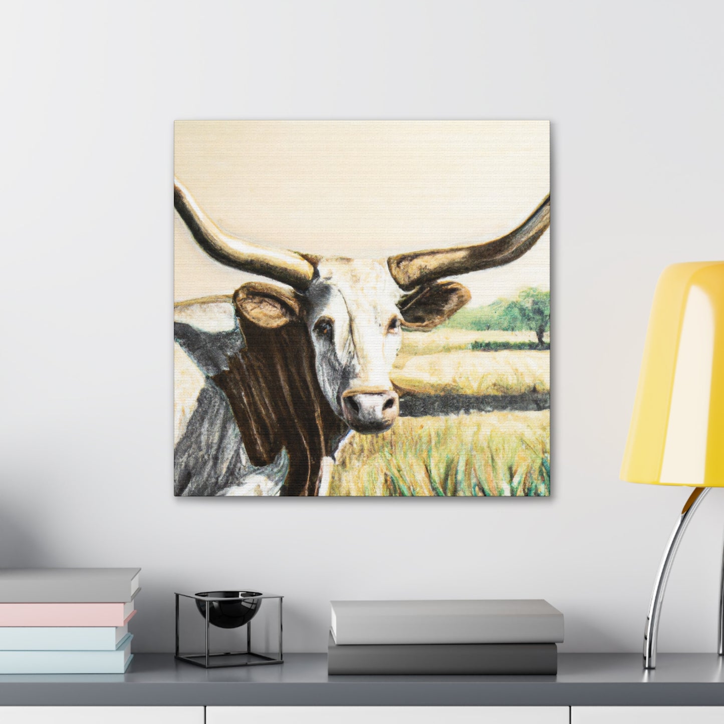 Texas Longhorns Reigning - Canvas