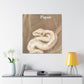 Python in the Rococo - Canvas