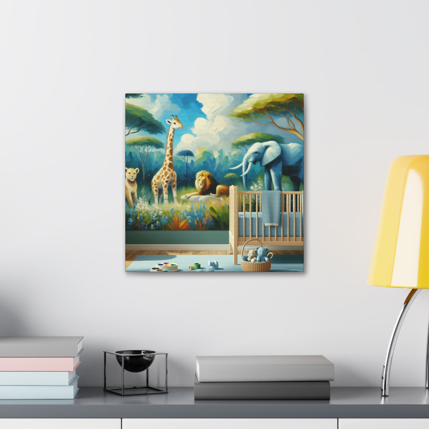 Wild Serengeti Symphony - Canvas