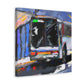 "Bus at Ballyhoo Corner" - Canvas