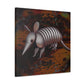 Armadillo In Sunset - Canvas