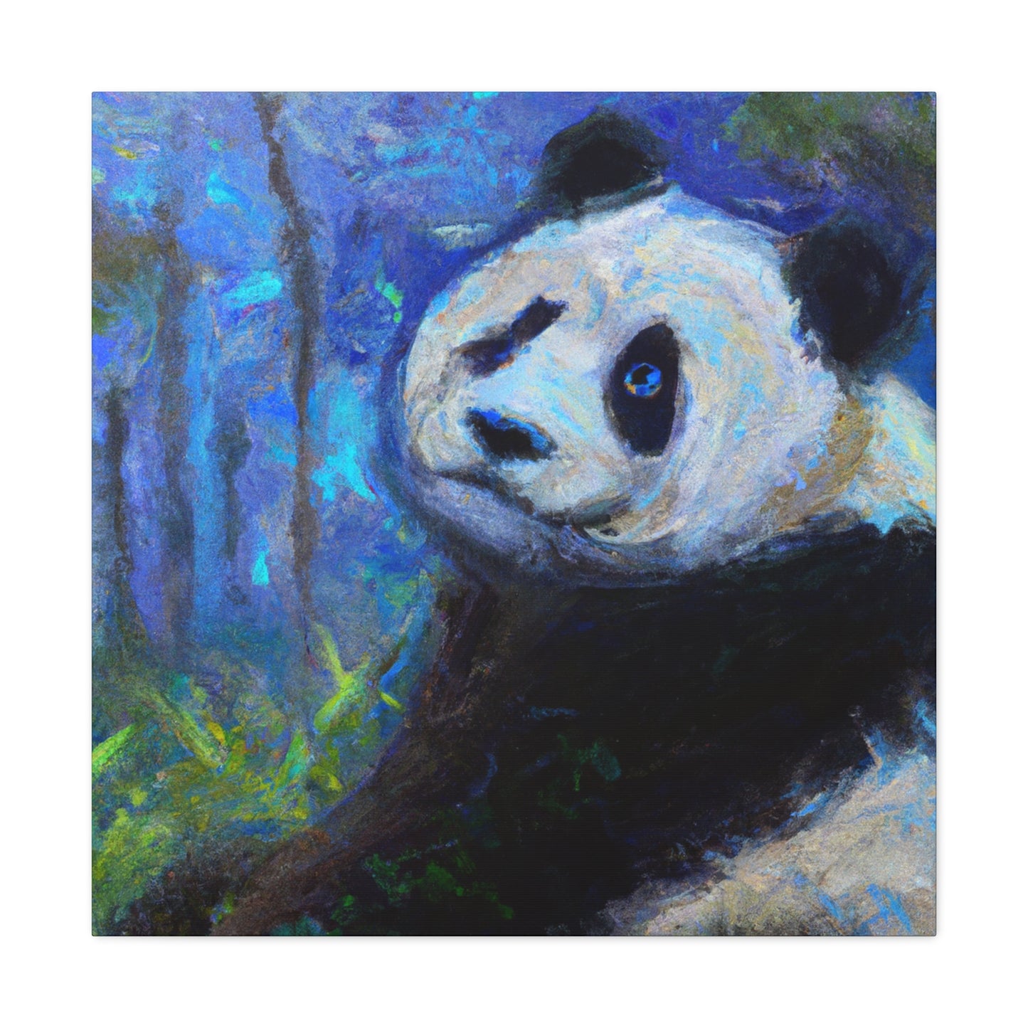 Giant Panda Dreamscape - Canvas