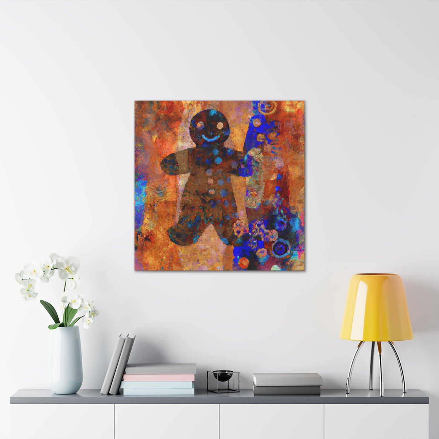 Gingerbread Man Reverie - Canvas