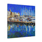 Harbor at Sunrise - Canvas