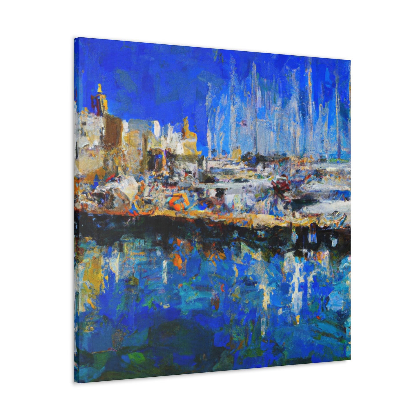 Harbor at Sunrise - Canvas