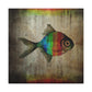 "Rainbow Fish Dreamscape" - Canvas