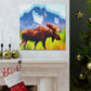 Moose in Impressionism - Canvas