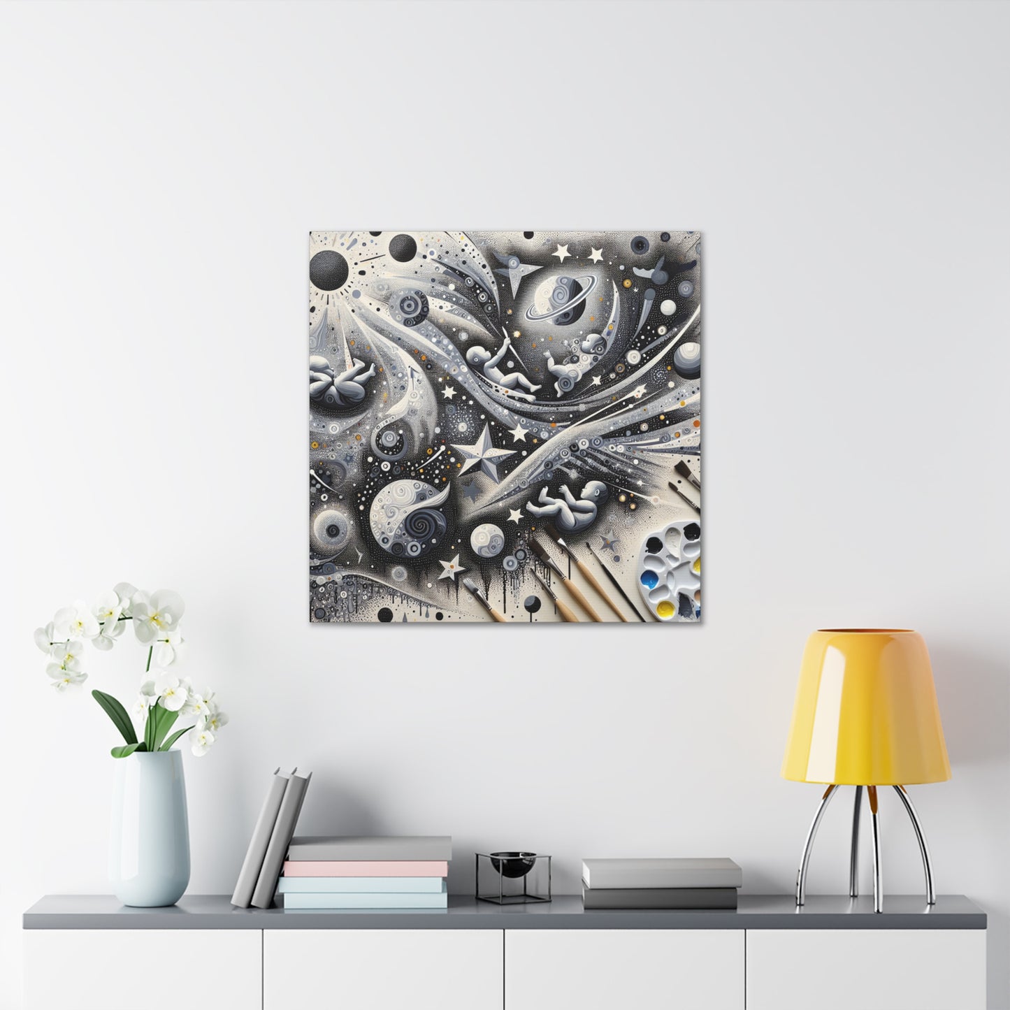 Starry Night Odyssey - Canvas