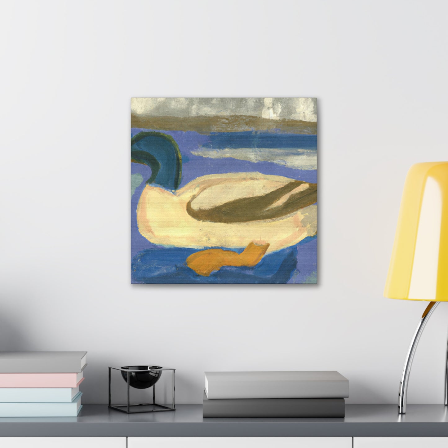 "Mallard Duck Expressionism" - Canvas