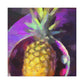 "Pineapple in Impressionism" - Canvas