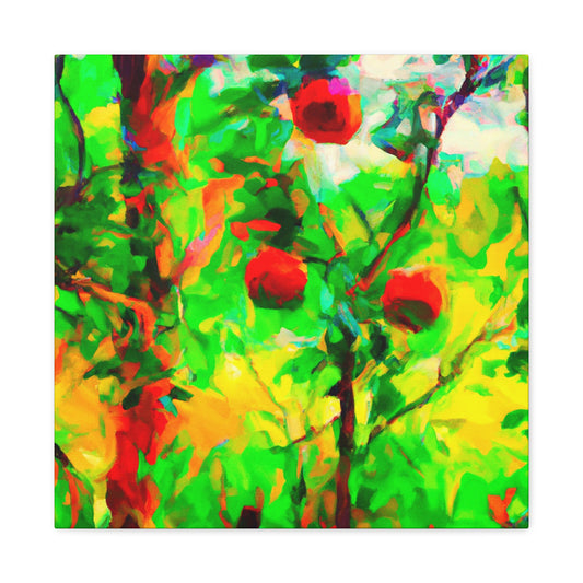 "Apple Tree Oasis" - Canvas