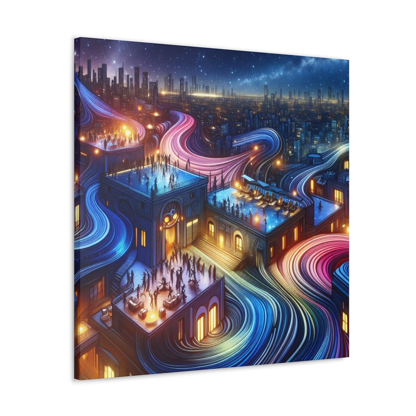 "Endless Midnight Soirée" - Canvas