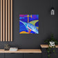 "Swordfish in Art Deco" - Canvas