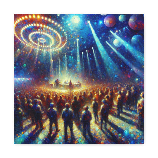 Psychedelic Dance of Dreams - Canvas