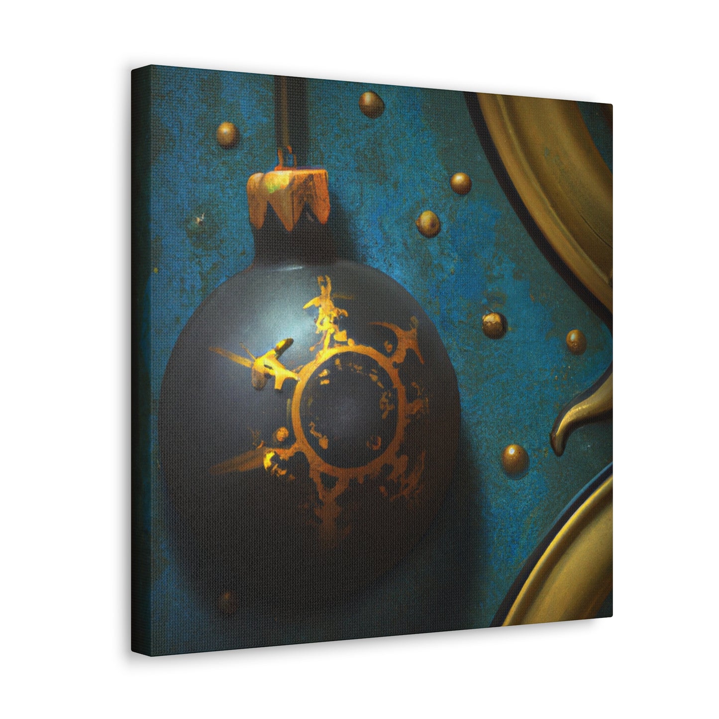 Steampunk Christmas Baubles - Canvas