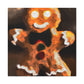 Gingerbread Man Delight - Canvas